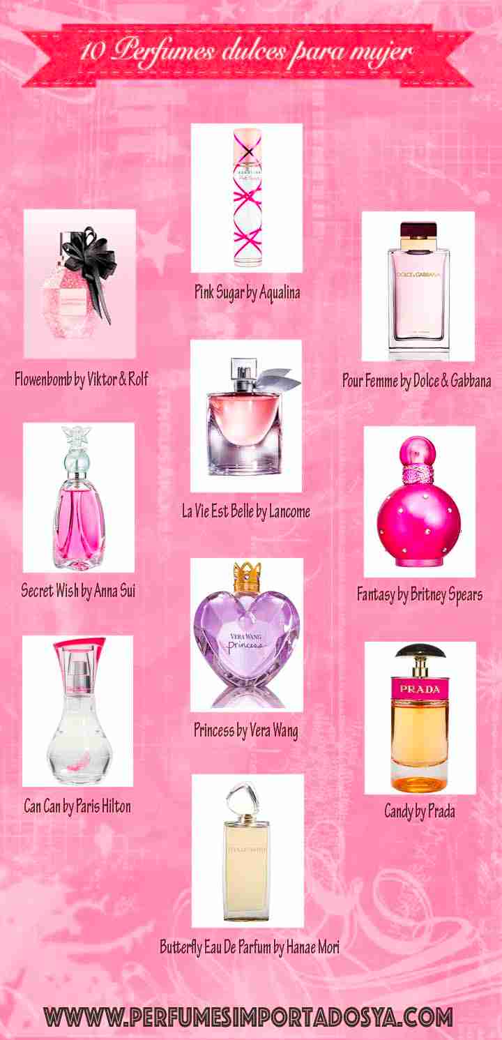 perfumes dulces para mujer