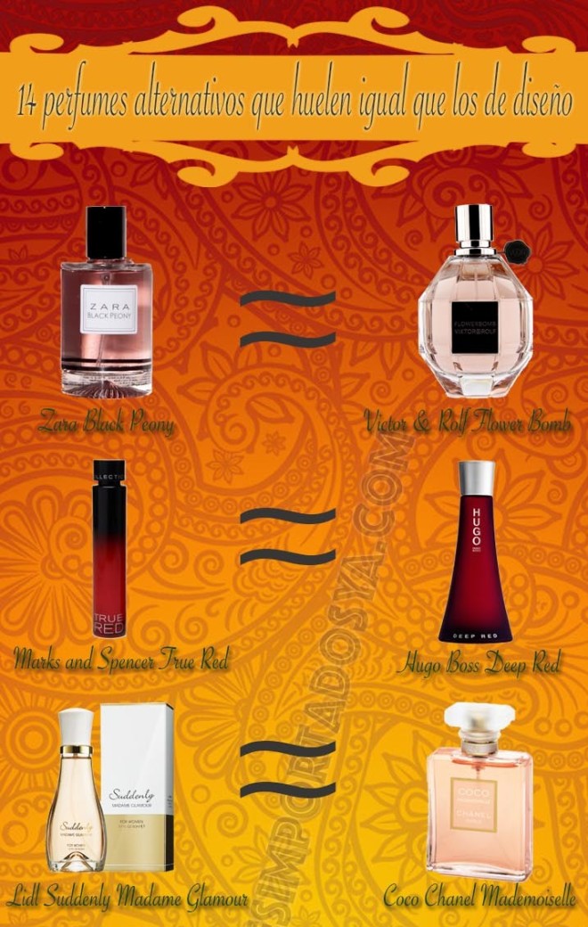 14 perfumes alternativos