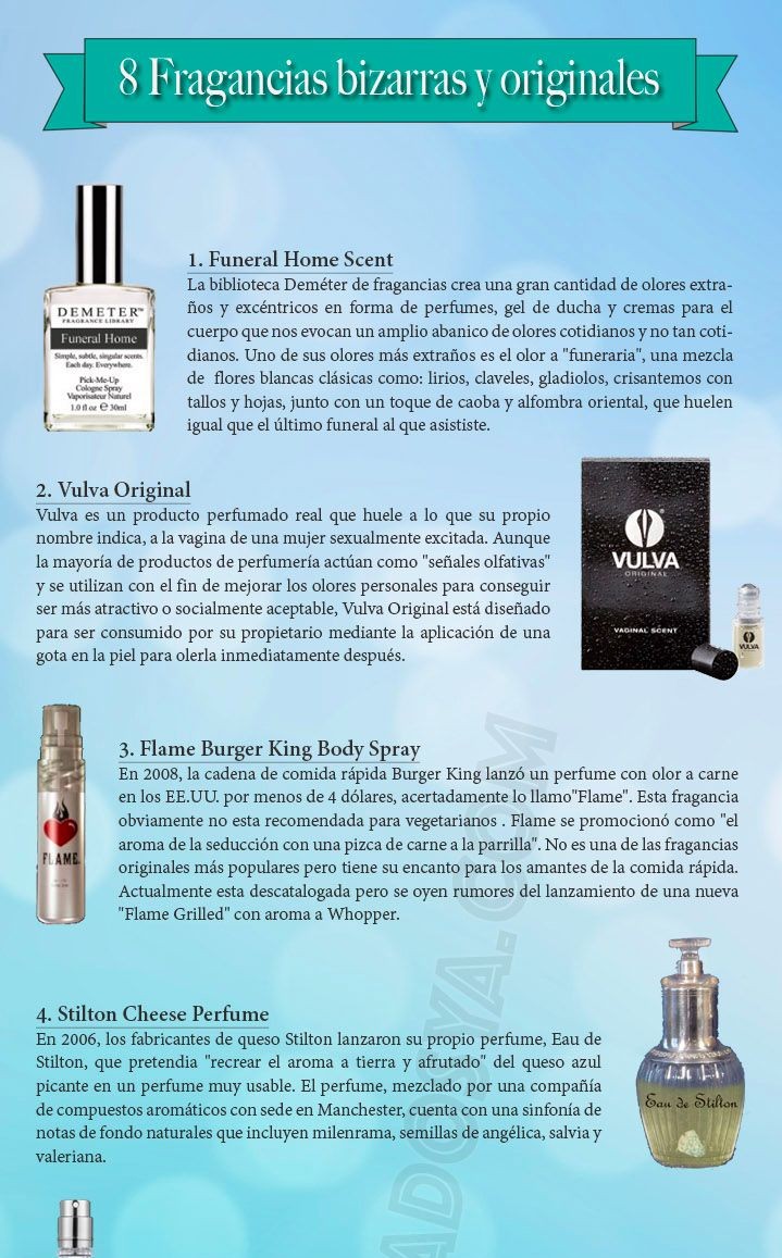 fragancias importadas bizarras y originales